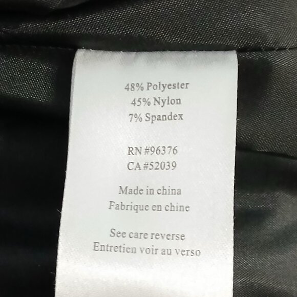 Samuel Dong Bubble Hem Trench Coat Size Small - Picture 9 of 9